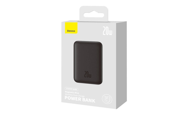 Powerbank Baseus Magnetic Mini 10000mAh 20W MagSafe (negru) 52019