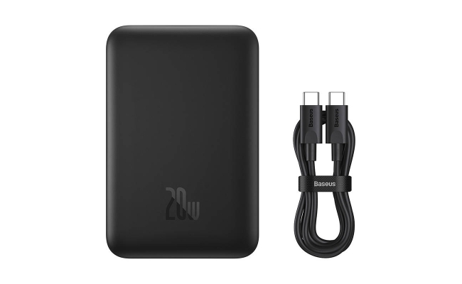 Powerbank Baseus Magnetic Mini 10000mAh 20W MagSafe (negru) 52016