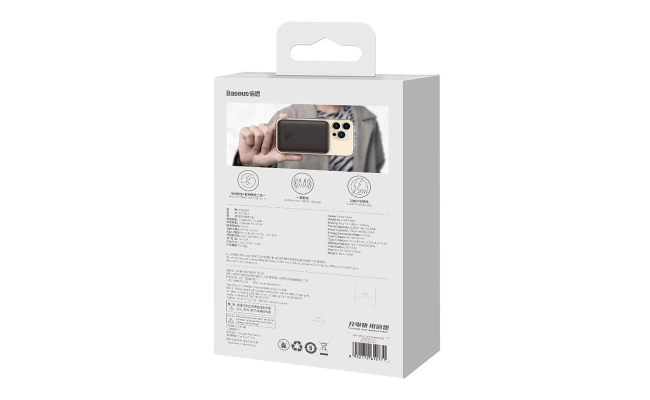 Powerbank Baseus Magnetic Mini 10000mAh 20W MagSafe (negru) 52020