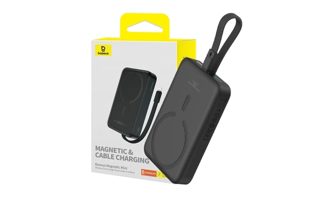 Powerbank Baseus Magnetic Mini 10000mAh 20W MagSafe (negru) 51918