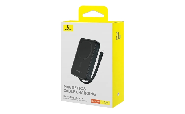 Powerbank Baseus Magnetic Mini 10000mAh 20W MagSafe (negru) 51923
