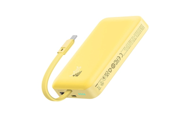 Powerbank Baseus Magnetic Mini 10000mAh 30W MagSafe (galben) 51965
