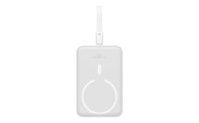 Powerbank Baseus Magnetic Mini 10000mAh, USB-C 20W MagSafe (alb) 51926
