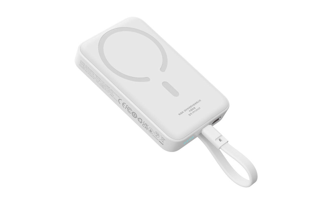 Powerbank Baseus Magnetic Mini 10000mAh, USB-C 30W MagSafe (alb) 51948