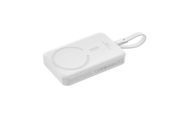 Powerbank Baseus Magnetic Mini 10000mAh, USB-C 30W MagSafe (alb) 51949