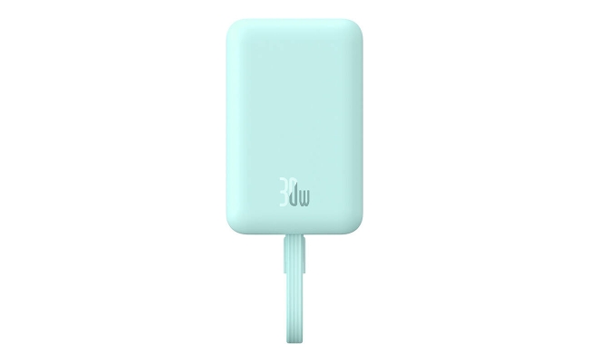 Powerbank Baseus Magnetic Mini 10000mAh, USB-C 30W MagSafe (albastru)