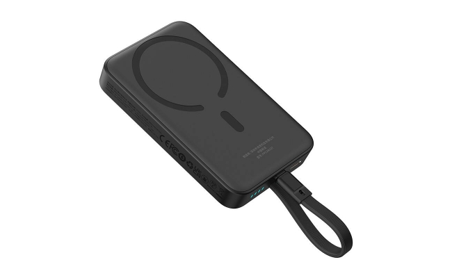 Powerbank Baseus Magnetic Mini 10000mAh, USB-C 30W MagSafe (negru) 51940