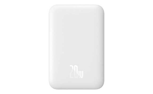 Powerbank Baseus Magnetic Mini 6000mAh 20W MagSafe (alb)