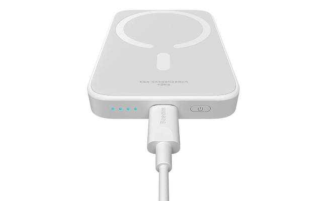 Powerbank Baseus Magnetic Mini 6000mAh 20W MagSafe (alb) 52085