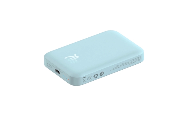 Powerbank Baseus Magnetic Mini 6000mAh 20W MagSafe (albastru) 51992
