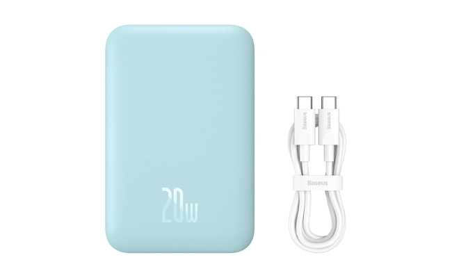 Powerbank Baseus Magnetic Mini 6000mAh 20W MagSafe (albastru) 51994
