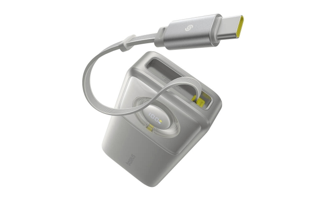 Baseus OS Free2Pull 20000 mAh 65W powerbank + cablu (gri) 51877