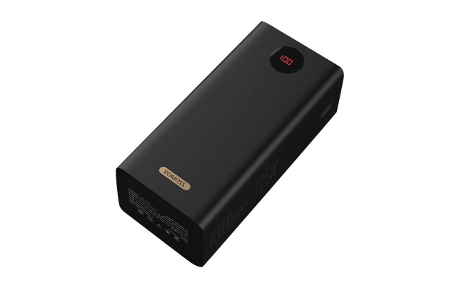 Powerbank Romoss PEA60 60000mAh, QC + PD, 22.5W (negru)