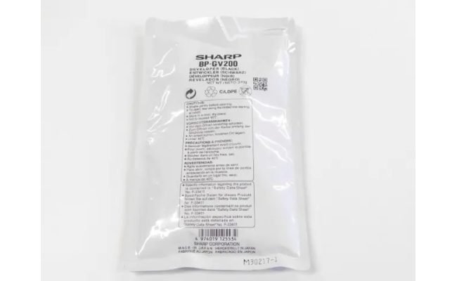 Developer Original Sharp BPGV200, pentru BP20M, BP30M, BP20M22, BP20M24,...