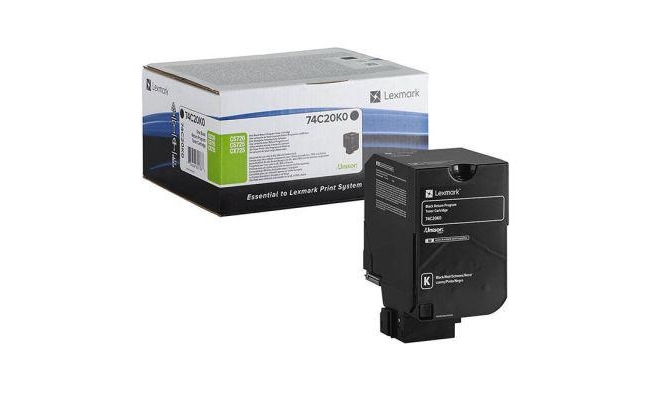 Toner Original Lexmark Black 74C20K0 pentru CS720, CS725, CX720, 3K 52975
