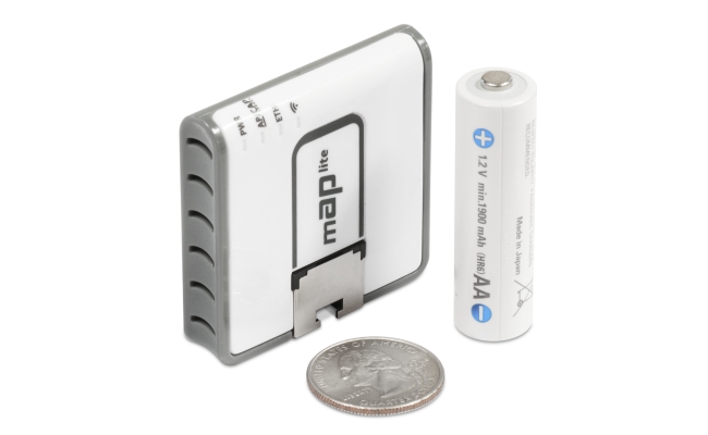 MikroTik mAP lite, Access point, RBmAPL-2nD, 2x2 MIMO, 2,4GHz, 1x RJ45...