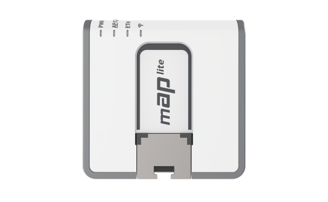 MikroTik mAP lite, Access point, RBmAPL-2nD, 2x2 MIMO, 2,4GHz, 1x RJ45...