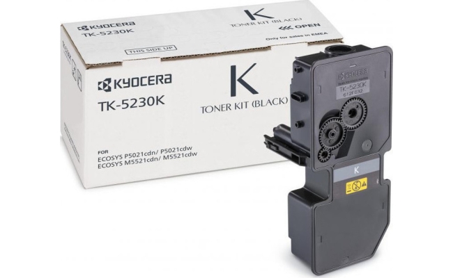 Toner Original Kyocera Black TK-5230K pentru ECOSYS M5521, 6K 52982