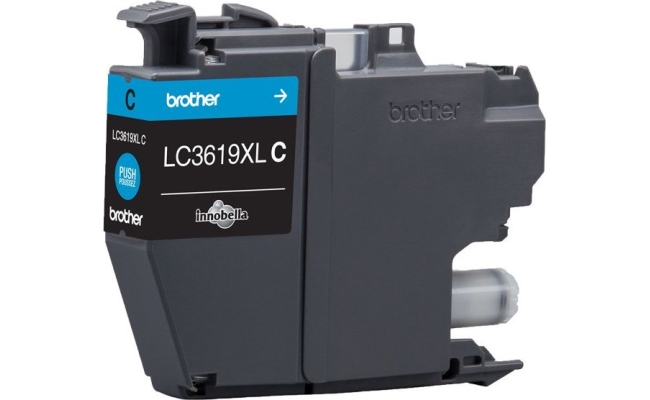 Cartus Cerneala Original Brother Cyan, LC3619XLC, pentru MFC-J2330, J3530,...