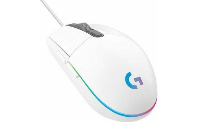 Mouse Logitech Gaming G203 910-005797, LIGHTSYNC, alb 53186