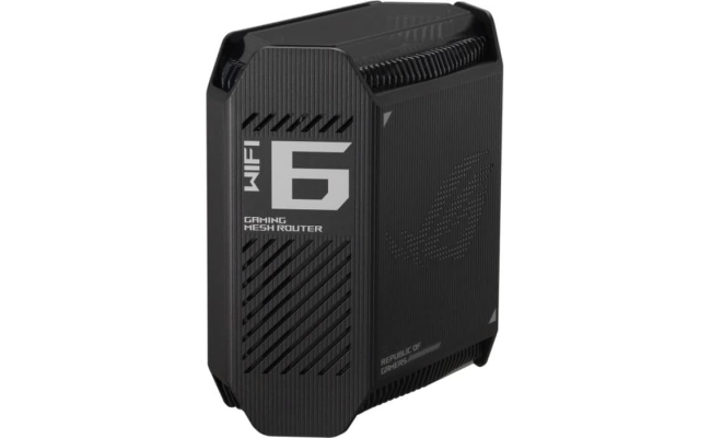 Sistem Wi-Fi Mesh Gaming ASUS ROG Rapture GT6 (B-2-PK), AX10000, Tri-Band,...