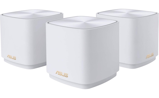 Sistem Wi-Fi Mesh ASUS ZenWiFi XD5 (W-3-PK), AX3000, Dual-Band, acoperire...