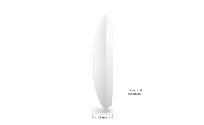 Access Point Ubiquiti UniFi Wi-Fi 6, Gigabit, Standard WiFi: 802.11...