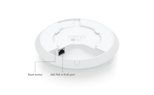 Access Point Ubiquiti UniFi Wi-Fi 6, Gigabit, Standard WiFi: 802.11...