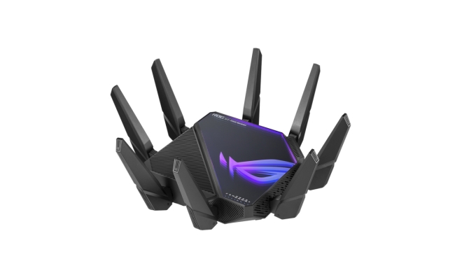 Router Gaming Wireless ASUS ROG Rapture GT-AXE16000, AXE16000, Quad-Band,...