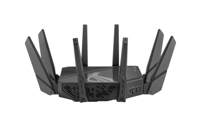 Router Gaming Wireless ASUS ROG Rapture GT-AXE16000, AXE16000, Quad-Band,...