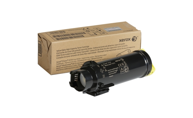 Toner Original Xerox Yellow, 106R03695, pentru Ph 6510, WC 6515, 4.3K
