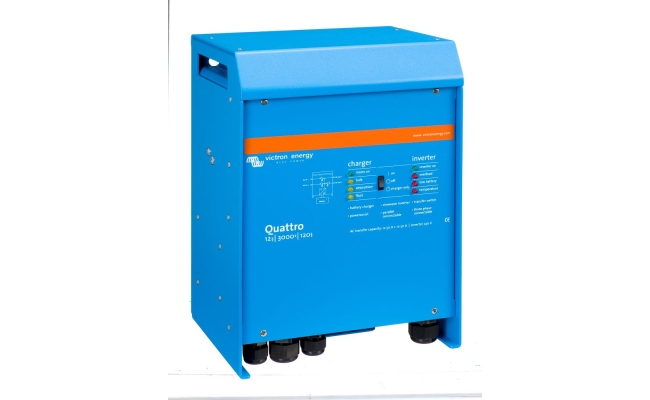 Invertor Victron Energy cu functii multiple Quattro 12V - 3000VA 54057