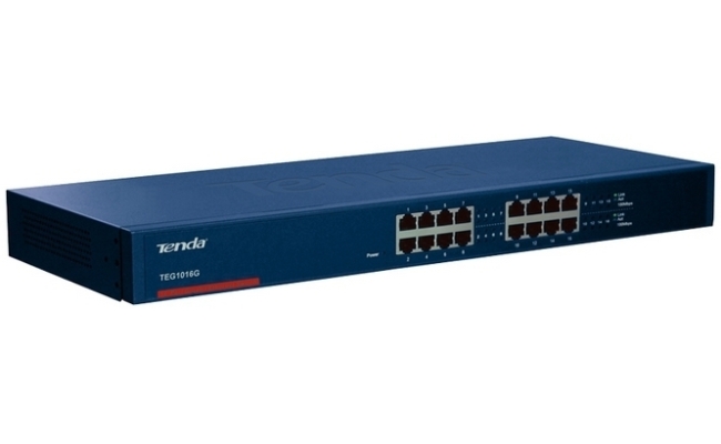 Switch Tenda TEG1016G, 16 Port-uri 10/100/1000 Mbps 53589