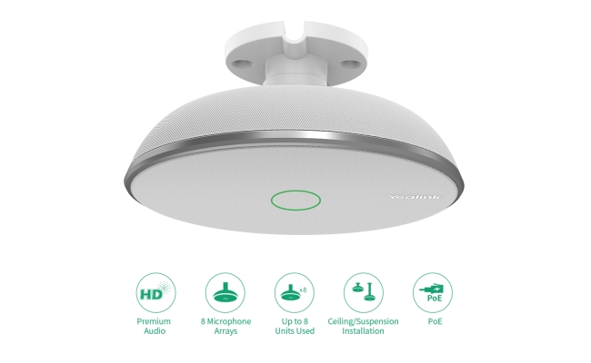Video conferinta Yealink VCM38 Ceiling Microphone