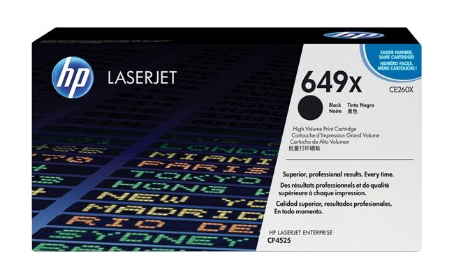 Toner Original HP Black nr 649X CE260X, pentru Color LaserJet CP4025, CP4525,...