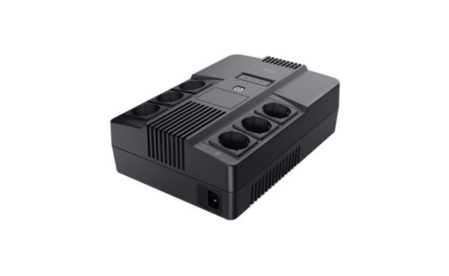 UPS Trust MAXXON 800VA, 6 prize, reglare automata a tensiunii (AVR)