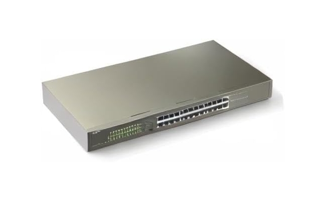 Switch Tenda TEG1124P-24-250W, 24PorturiPoE 10/100/1000Mbps 53578