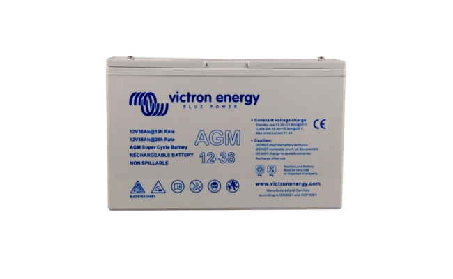 Acumulator Deep Cycle AGM Victron Energy 12V-38Ah 54326