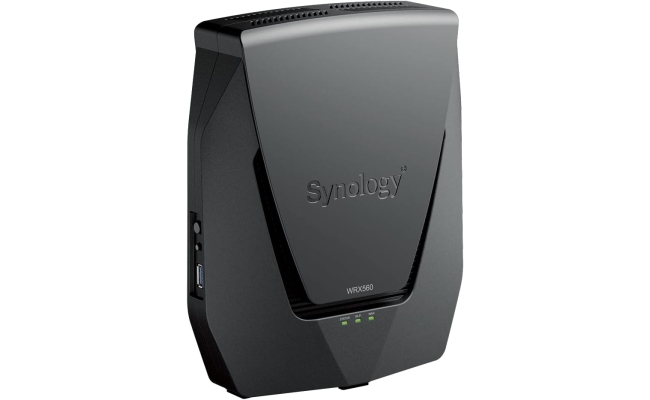 Router Wireless Synology WRX560, Dual-band, Wi-Fi 6, 4x4 MIMO, Mesh support,...