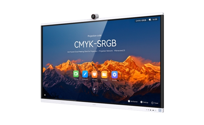Tabla interactiva Huawei IdeaHub S2, 86", UHD, 350nit, D-LED, Harmony OS, CPU...