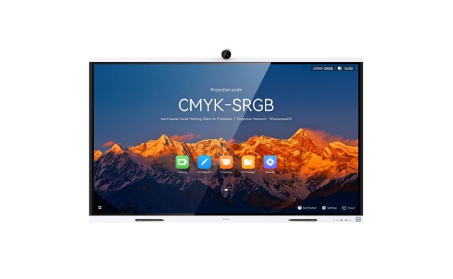 Tabla interactiva Huawei IdeaHub S2, 86", UHD, 350nit, D-LED, Harmony OS, CPU...