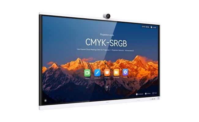 Tabla interactiva Huawei IdeaHub S2, 86", UHD, 350nit, D-LED, Harmony OS, CPU...