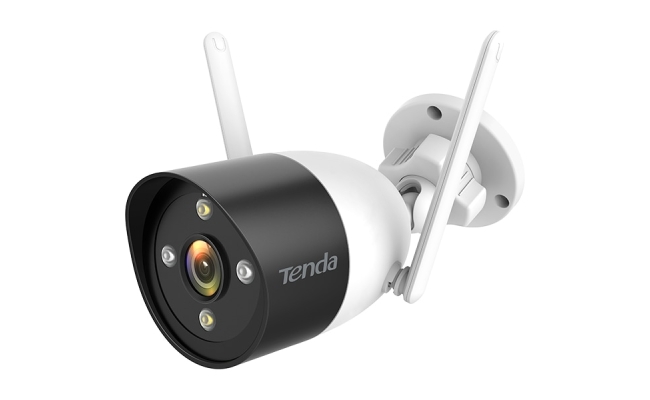 Kit supraveghere video TENDA K4W-3TC, 4 camere, 1080P, Wi-Fi, 4 canale, alb...