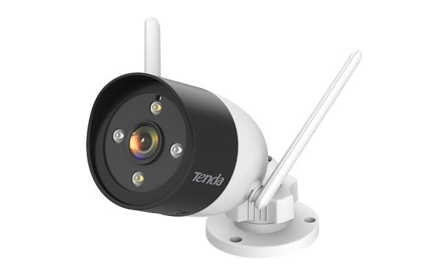 Kit supraveghere video TENDA K4W-3TC, 4 camere, 1080P, Wi-Fi, 4 canale, alb...