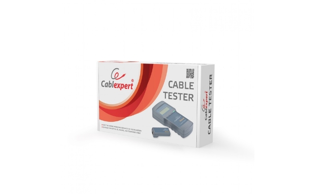 Tester cablu de retea GEMBIRD NCT-3, UTP, STP, coaxial si de telefon 53653