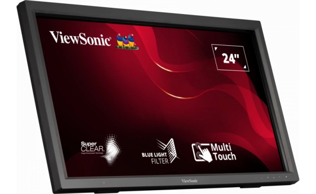 Monitor LED VA Viewsonic 24", Full HD, Touch, HDMI, Vesa, Negru 53891