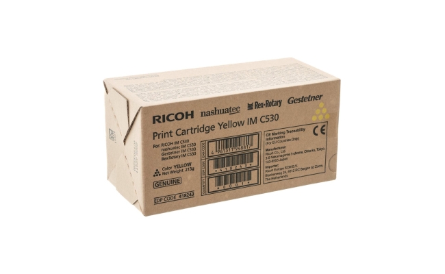 Toner Original RICOH Yellow 418243 pentru IM C530FB, 18K