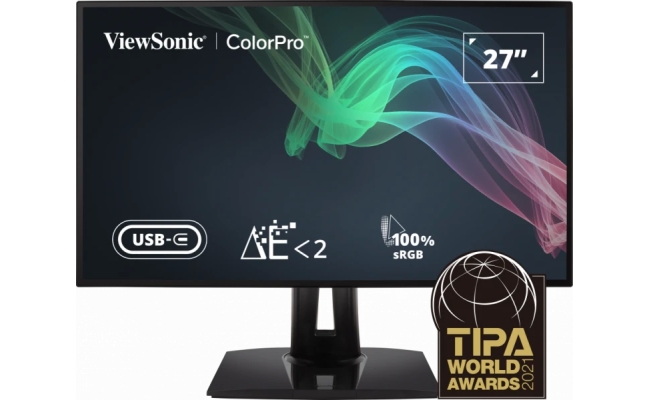 Monitor LED ViewSonic VP2768A 27 inch QHD IPS 5 ms 60 Hz USB-C