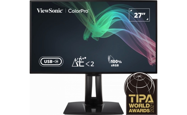 Monitor LED ViewSonic VP2768A 27 inch QHD IPS 5 ms 60 Hz USB-C 53880