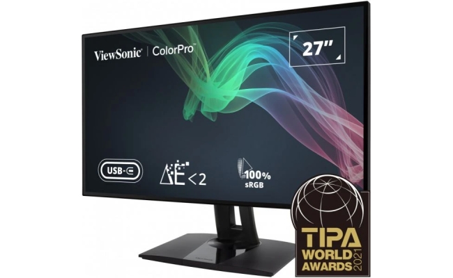 Monitor LED ViewSonic VP2768A 27 inch QHD IPS 5 ms 60 Hz USB-C 53881